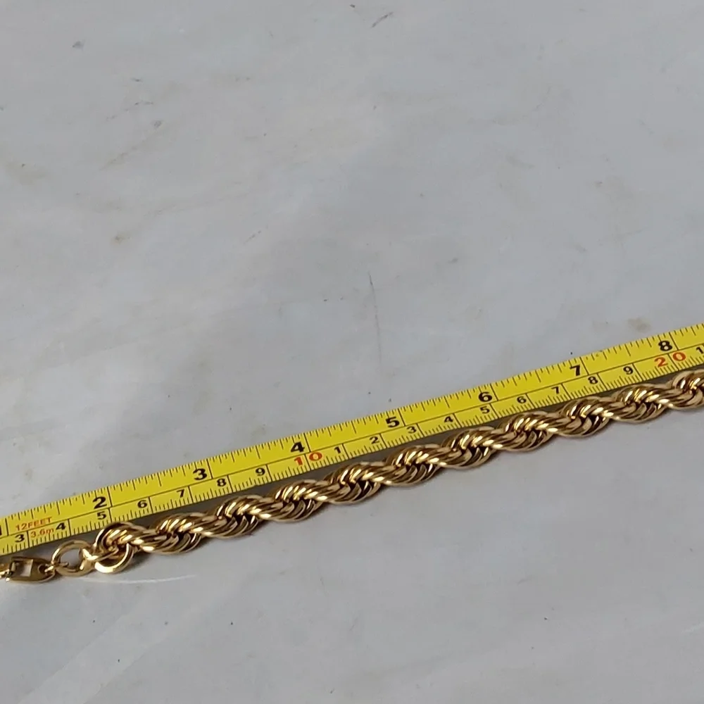 NAPIER‎ PAT 4.774.749 CODED GOLD UNISEX BRACELET